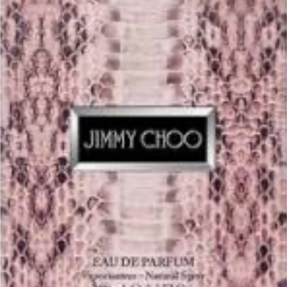 BCBG Pink and Black Snake Print Tote